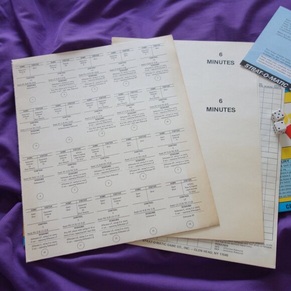 Vintage 1981 Strat-O-Magic Pro Basketball with Larry Bird & Magic Johnson - Picture 15 of 16